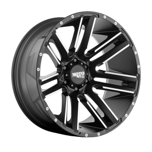 MOTO METAL® - MO978 RAZOR Satin Black with Machined Spokes